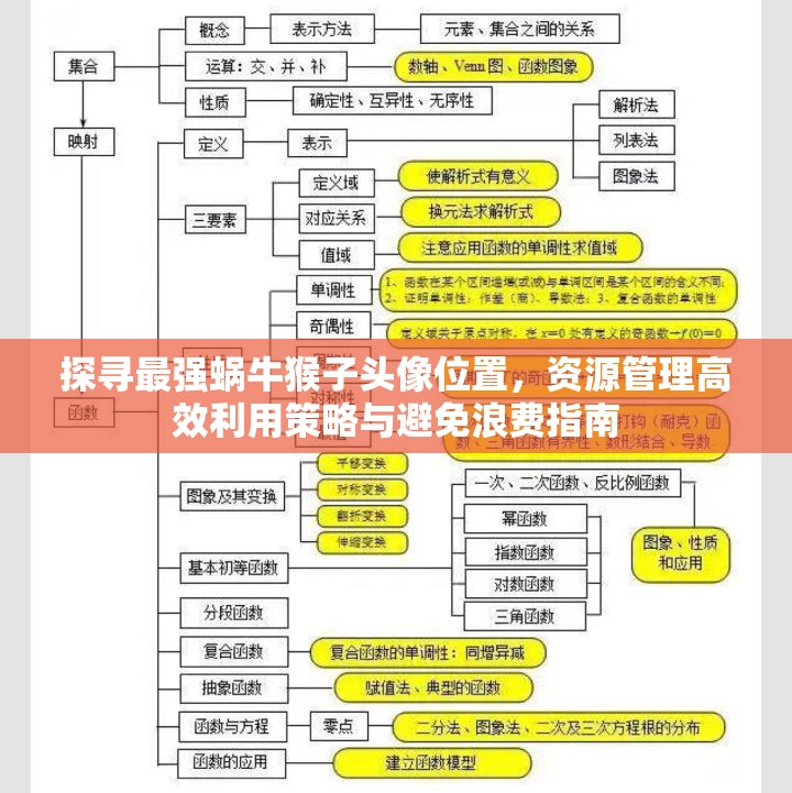 探寻最强蜗牛猴子头像位置，资源管理高效利用策略与避免浪费指南