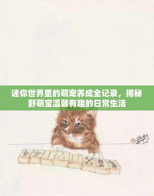 迷你世界里的萌宠养成全记录，揭秘野萌宝温馨有趣的日常生活