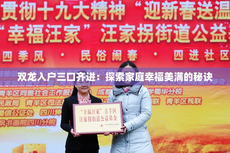 双龙入户三口齐进：探索家庭幸福美满的秘诀