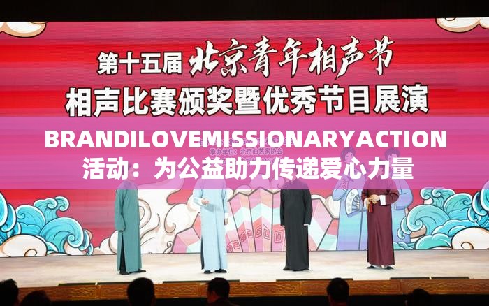 BRANDILOVEMISSIONARYACTION 活动：为公益助力传递爱心力量