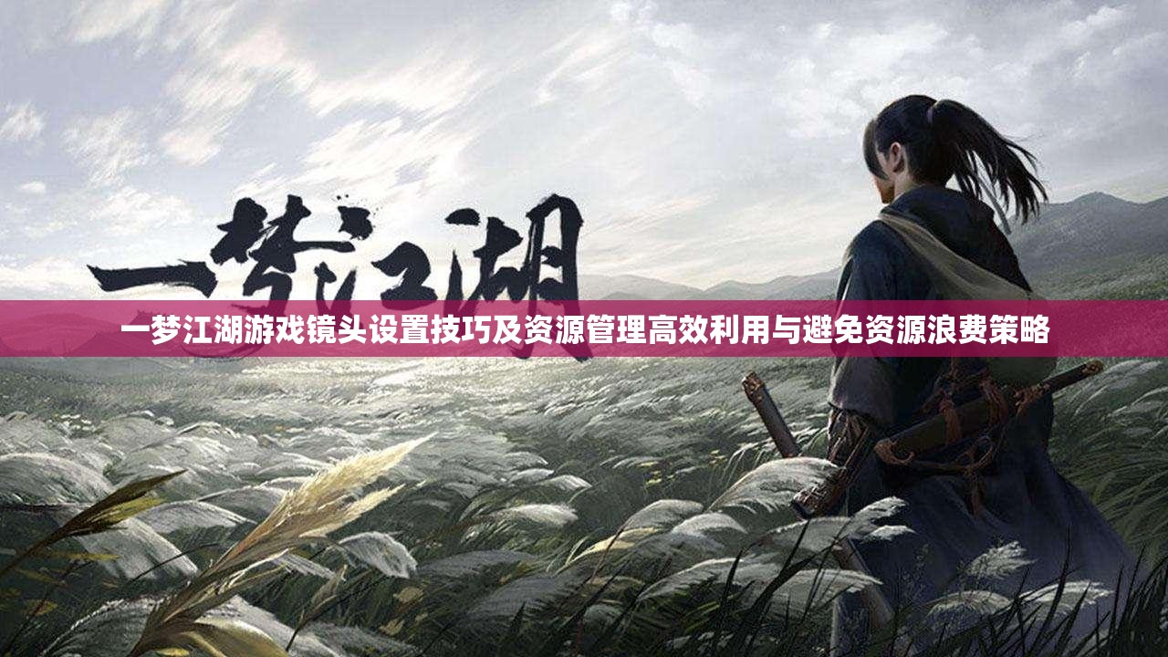 一梦江湖游戏镜头设置技巧及资源管理高效利用与避免资源浪费策略