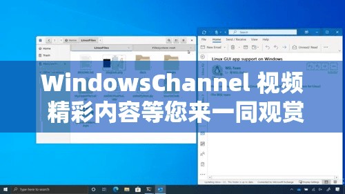 WindowsChannel 视频 精彩内容等您来一同观赏体验