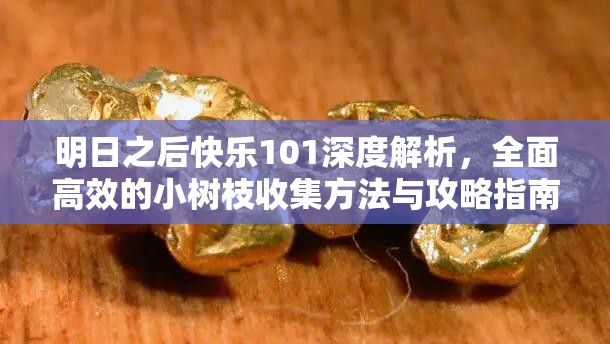 明日之后快乐101深度解析，全面高效的小树枝收集方法与攻略指南