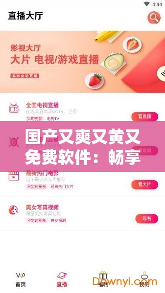 国产又爽又黄又免费软件：畅享极致体验无需付费