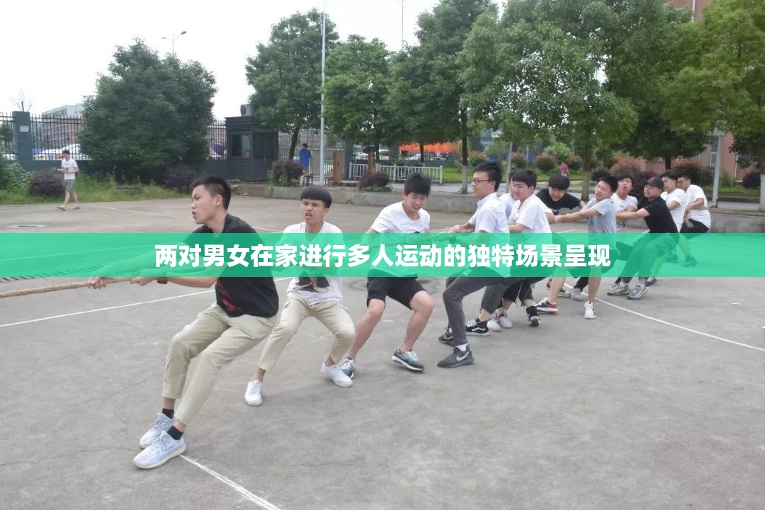 两对男女在家进行多人运动的独特场景呈现