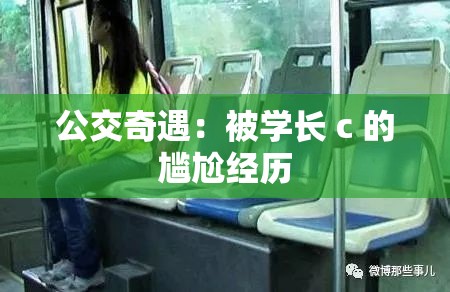公交奇遇：被学长 c 的尴尬经历