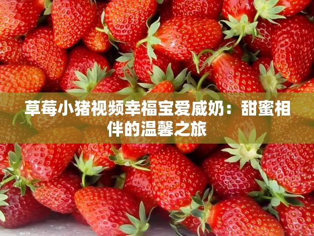 草莓小猪视频幸福宝爱威奶：甜蜜相伴的温馨之旅