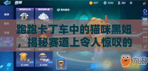 跑跑卡丁车中的猫咪黑妞，揭秘赛道上令人惊叹的神秘加速力量
