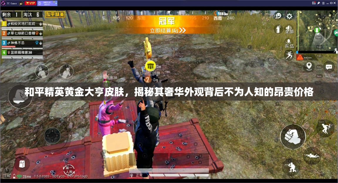 和平精英黄金大亨皮肤，揭秘其奢华外观背后不为人知的昂贵价格