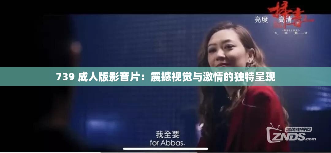 739 成人版影音片：震撼视觉与激情的独特呈现