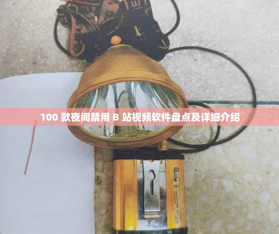 100 款夜间禁用 B 站视频软件盘点及详细介绍