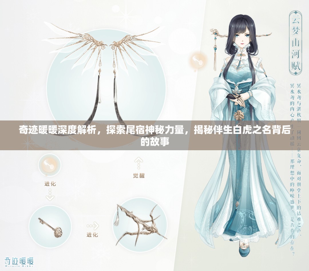 奇迹暖暖深度解析，探索尾宿神秘力量，揭秘伴生白虎之名背后的故事