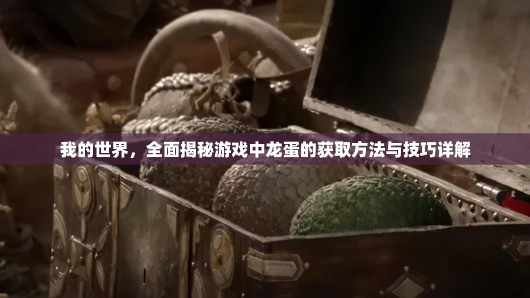 我的世界，全面揭秘游戏中龙蛋的获取方法与技巧详解