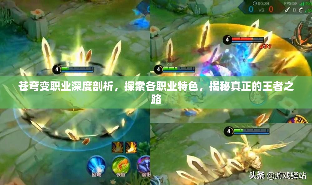 苍穹变职业深度剖析，探索各职业特色，揭秘真正的王者之路