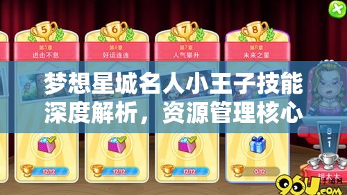 梦想星城名人小王子技能深度解析，资源管理核心作用与高效实战运用策略