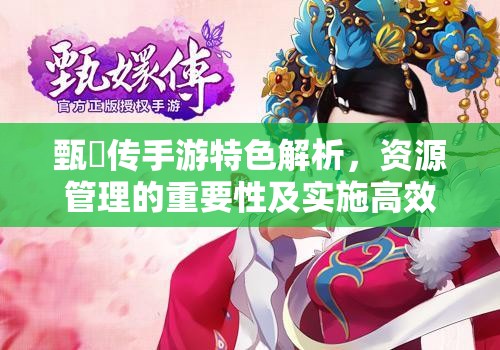 甄嬛传手游特色解析，资源管理的重要性及实施高效管理策略指南