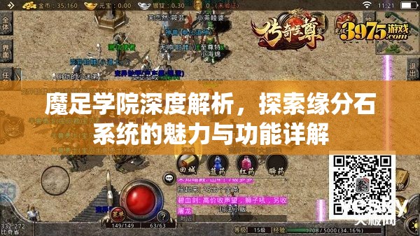 魔足学院深度解析，探索缘分石系统的魅力与功能详解