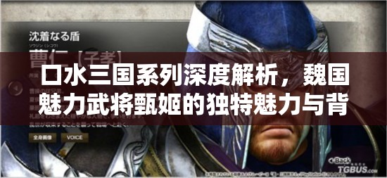 口水三国系列深度解析，魏国魅力武将甄姬的独特魅力与背景介绍