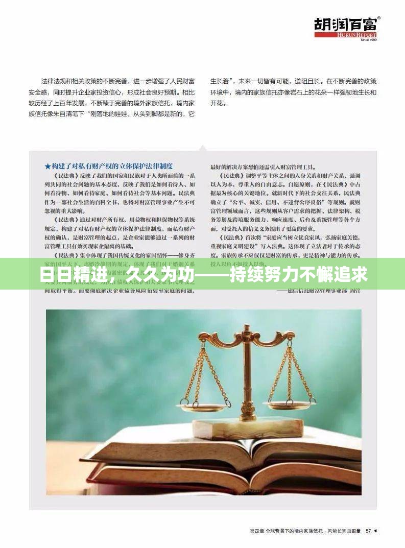 日日精进，久久为功——持续努力不懈追求