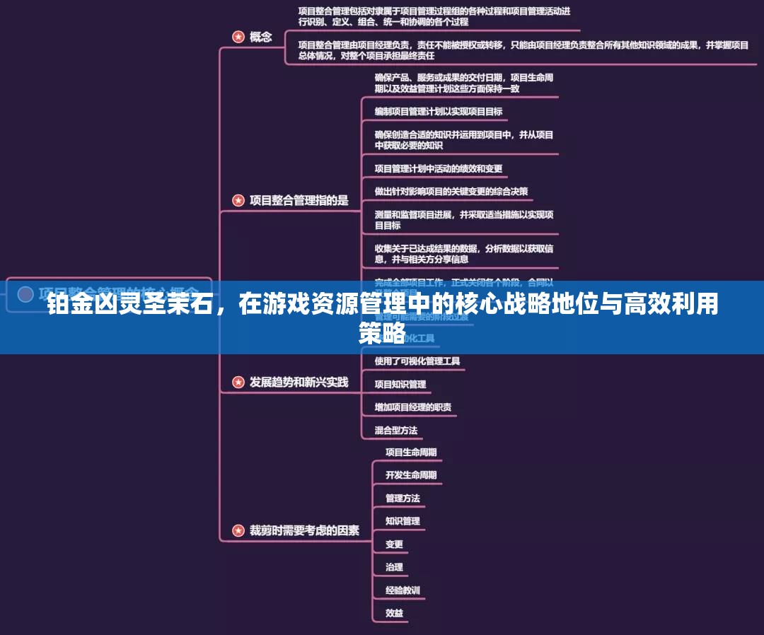 铂金凶灵圣茉石，在游戏资源管理中的核心战略地位与高效利用策略