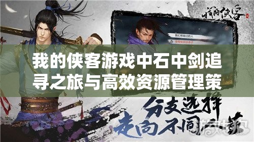 我的侠客游戏中石中剑追寻之旅与高效资源管理策略