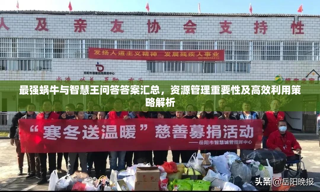 最强蜗牛与智慧王问答答案汇总，资源管理重要性及高效利用策略解析