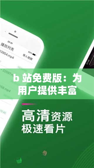 b 站免费版：为用户提供丰富多样的视频内容体验平台