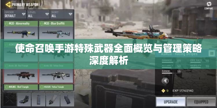 使命召唤手游特殊武器全面概览与管理策略深度解析