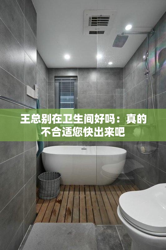 王总别在卫生间好吗：真的不合适您快出来吧