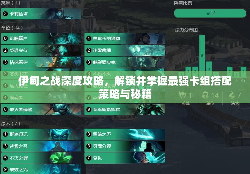 伊甸之战深度攻略，解锁并掌握最强卡组搭配策略与秘籍