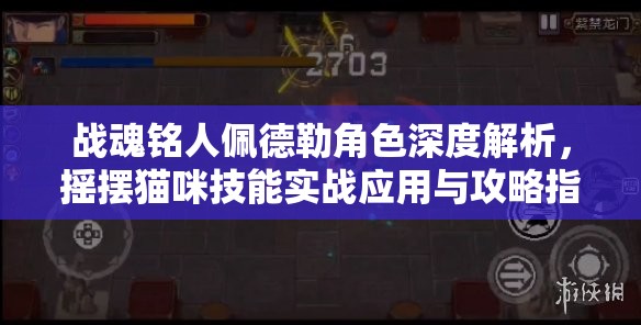 战魂铭人佩德勒角色深度解析，摇摆猫咪技能实战应用与攻略指南