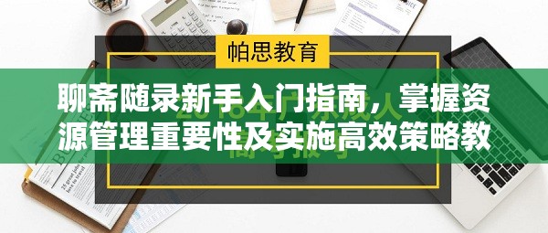 聊斋随录新手入门指南，掌握资源管理重要性及实施高效策略教程