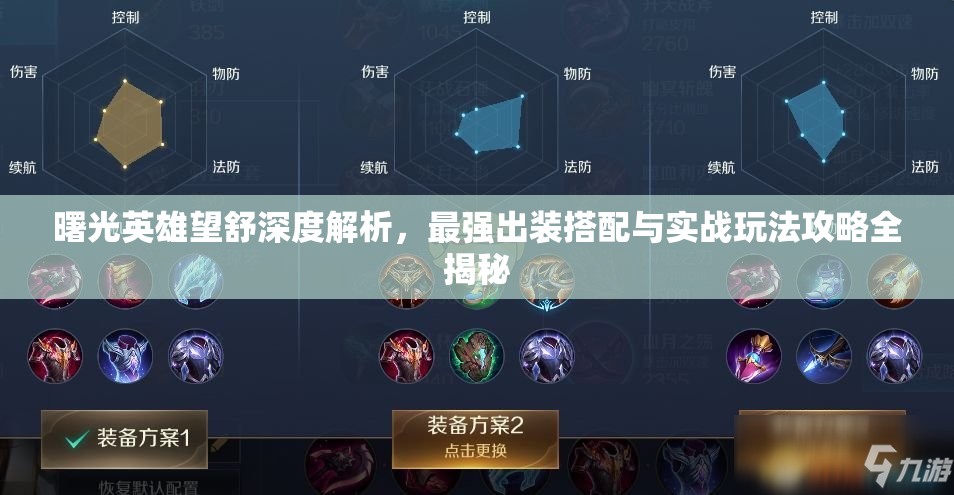 曙光英雄望舒深度解析，最强出装搭配与实战玩法攻略全揭秘