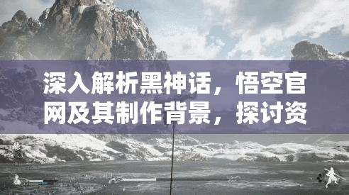 深入解析黑神话，悟空官网及其制作背景，探讨资源管理与高效利用策略以实现价值最大化