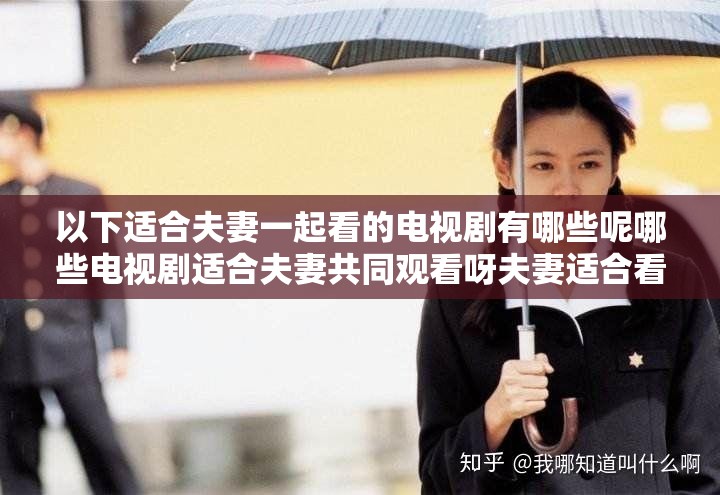 以下适合夫妻一起看的电视剧有哪些呢哪些电视剧适合夫妻共同观看呀夫妻适合看的电视剧都有哪些呢