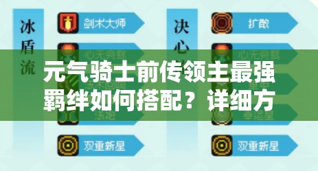 元气骑士前传领主最强羁绊如何搭配？详细方法与策略揭秘！