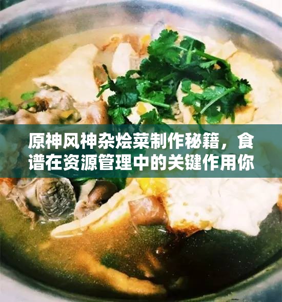 原神风神杂烩菜制作秘籍，食谱在资源管理中的关键作用你知道吗？