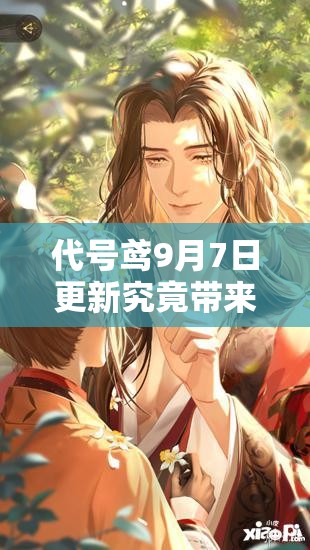 代号鸢9月7日更新究竟带来了哪些重大改变与惊喜？