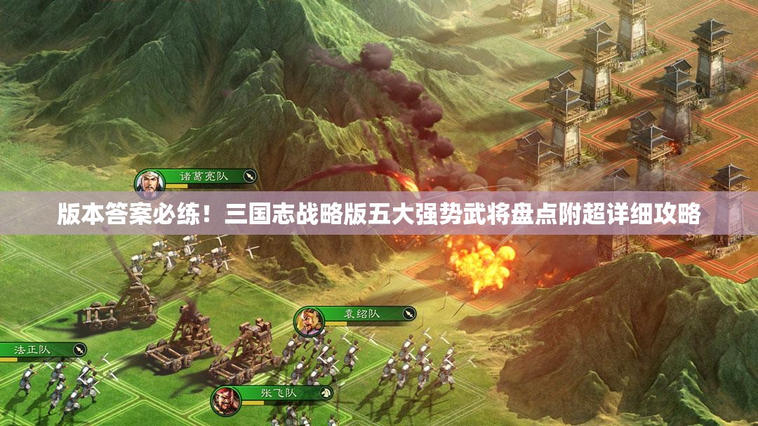 版本答案必练！三国志战略版五大强势武将盘点附超详细攻略